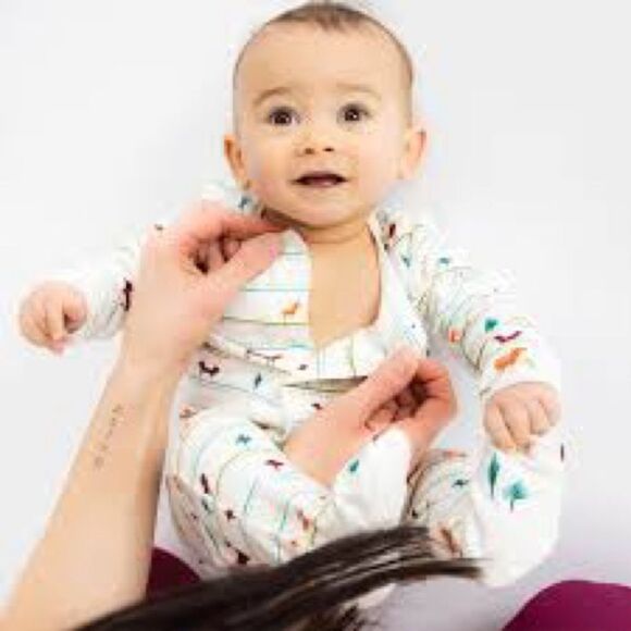 NWT MAGNETIC ME RIVER CROSSING ORGANIC COTTON FOOTIE - Picture 8 of 9